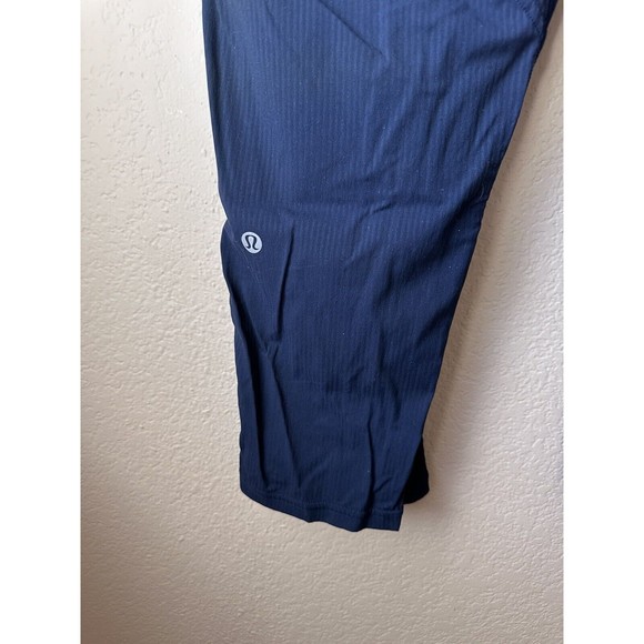 Lululemon Dance Studio Crop Pants True Navy Blue Women's Size 8 Gently Used - Picture 6 of 7